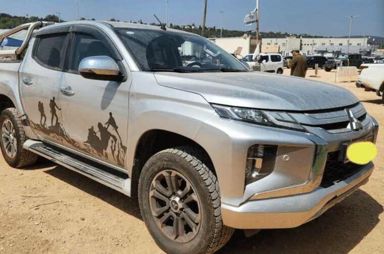 Израильские военные изъяли пикап Mitsubishi L200 у супруги Андрея Макаревича