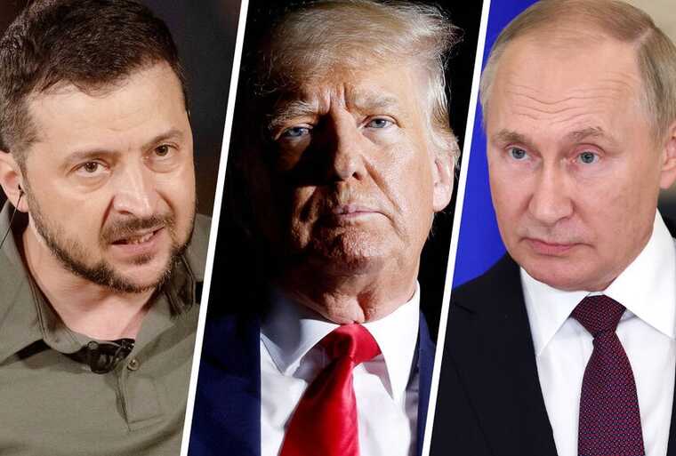 Трамп согласен на переговоры с Путиным при условии встречи с Зеленским
